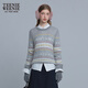 Teenie Weenie Bear Women's Sweater 25 Winter New Mohair Warm and Comfortable Jacquard Pullover