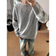 LIIS gray American Henry collar sweater men's autumn and winter high-end lazy style bottoming sweater inner layer light gray Henry collar M (recommended 95-115 Jin Jin equals 0.5 kg) one size