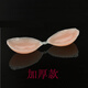 Silicone latex invisible bra with thin bottom and thicker silicone bra strapless invisible bra Ordinary inner box plus outer box D with box