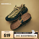 Merrell New Product Release Sports Outdoor ME Hiking Shoes Anti-Slip Men's and Women's Retro Urban Lightweight Shoes MT6326101-02 Rice Green (Unisex) 37