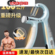 Counting gripper heavy-duty 100kg special fitness equipment for hand strength, arm muscle and finger rehabilitation training gray black gray black 100kg mechanical encapsulated counting