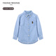 Teenie Weenie Kids 25 spring and summer long-sleeved denim shirt for boys and girls, light denim color 160cm