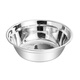 Xingfang stainless steel basin thickened flat bottom soup basin kitchen egg beating and basin washing vegetable baking basin 26 cm