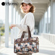 LeSportsac new butterfly stamp series retro mother-in-law bag clutch bag large capacity crossbody bag butterfly stamp