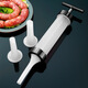 Brian sausage enema machine household manual sausage machine sausage machine meat casing sausage filling tool canned sausage artifact large sausage enema machine + 3 heads of various models