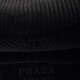 PRADA/Prada gift men's corduroy texture newsboy hat black L