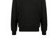 Versace (VERSACE) JEANSCOUTURS23 letter collar sweatshirt men's black black S