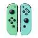 Game controller suitable for Nintendo switch, two-person line up, one-button wake-up, six-axis body vibration controller, Bluetooth, joycon controller does not support fitness ring, Animal Crossing color