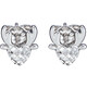 Beijing Gold Trading Center Co., Ltd. Platinum Earrings Yi Lu You You Earrings as a gift for your girlfriend as a gift, about 1.40g