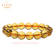 Layun Feiyin Brazilian natural citrine bracelet for women, zodiac sign natural crystal bracelet, Chinese Valentine's Day gift for men and women, gem-grade citrine 12mm single circle