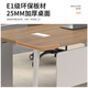 Shanwei simple modern single boss desk office desk and chair combination manager supervisor table 1.8 meters executive desk + side cabinet