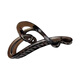 Lnieer Xu Wo Dazzling Zhao Lusi and Xu Yan's same love clip for women with high-end hair on the back of the head shark hair clip headwear brown love clip