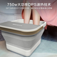 Mrs. Monkey foot bath tub, electric heating, fully automatic massage footbath, intelligent constant temperature knee-level home use, practical birthday gift for parents, mothers, old women and elders, Bluetooth mobile APP operation/UV design/folding and easy storage