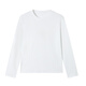 Made in Tokyo 10A antibacterial T-shirt long-sleeved T-shirt women's sweatshirt 25 autumn new bottoming shirt white M