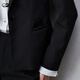 G2000【舒适挺括/商场同款】女装2025秋冬商务通勤修身设计西服套装 西服-易打理-黑色修身 L （38）