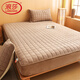 Langsha 2025 New Type A Baby Velvet Quilted Sheet Single Product Single Piece Mattress Protector Bed Protector Khaki Single Sheet 180cm*200cm