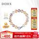 Duxi Pearl Bracelet Colorful Freshwater Pearl Bracelet 8-9mm Dopamine Candy Color for Girlfriend and Wife