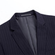 Oxygen Mo CCB suit men's suit CCB striped work clothes men's work clothes suit suit suit trousers CCB men's suit + trousers 3XL 185