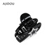AJIDOU Ajidou clip women's simple casual hair accessories black 2 pcs