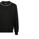Versace (VERSACE) JEANSCOUTURS23 letter collar sweatshirt men's black black S