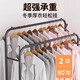 Clothes rack floor-standing bedroom home double pole clothes drying rack indoor clothes coat rack thick balcony clothes pole 130cm black single pole + storage rack