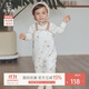 Guiqi Bear Baby Girl Silk Cotton Cute Overalls Autumn and Winter Baby Children's Fashionable Outerwear Warm One-piece Pants