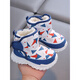Tyrannis shoes 1-3 years old 2 baby toddler cotton boots men and women anti-slip children's waterproof snow boots thickened khaki color 14 inner length cm_22 size