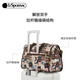 LeSportsac new butterfly stamp series retro mother-in-law bag clutch bag large capacity crossbody bag butterfly stamp