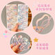 Children's cloud hairpin girl's back head hair clip headdress little girl's side broken hair bangs bb clip hairpin lime + sunset powder 8 pieces, no hair stuck