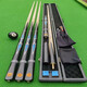 New Ares complete set of billiard cues, table cue split, Chinese style black eight-nine ball snooker pole, small head pole, American style Ares SM small head 10mm pole box set