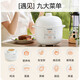 SUPOR electric stew pot, soup pot, 1 liter mini water-proof stew pot, ceramic smart reservation, multi-functional, small 1-2-3 people, household baby food supplement pot, bird's nest artifact 1L DZ10YC882