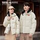 Yaya and Sun Yingsha's same style 3.0 Time and Space Daoyu Series Couple's Windproof Winter Qiji Red Short Down Jacket