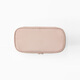 MUJI recycled polyester fiber flat cosmetic bag cosmetics storage portable toiletry bag new product OHV5CC4S pink beige