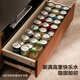 Quanyou Home Medieval style coffee table living room storage cabinet small apartment floor-standing drawer coffee table new furniture
