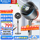 Gree Electric Fan Home Air Circulation Fan Intelligent Remote Control Floor Fan Plasma Sterilization Purification Fan DC Frequency Converter Energy-Saving Electric Fan Light Sound Low Noise Ventilation Fan Air Conditioning Companion FXDZ-2307Bg5-Plasma Sterilization Upgraded Formaldehyde Removal
