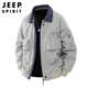 JEEP SPIRIT Jeep jacket men's workwear flight jacket men's autumn and winter tops high-end sports casual American men's clothing