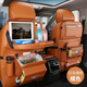 Mi Lan car back storage artifact car back chair hanging bag car seat back multi-functional car storage rack small table plate orange upgraded trash can single package