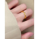 Maiyong's new product, 18k gold twist ring, female ring, endless lingering concentric knotted gold ring, temperament gift for girlfriend, knotted ring, US size 5