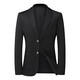 BOSS Men's Lightweight Black Suit 2025 New Spring High-end Men's Business Casual Suit Jacket Black M 170 Suitable for 100-125 Jin Jin equals 0.5 kg