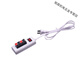 LED clip 2-position 4-position lamp wire detector household lamp tester with switch plug clamp 2-position device