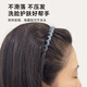 Banzheni hairband, face cleansing headband, non-slip toothed hairpin, men's back hair, oily head, short hair headband, broken hair organizer