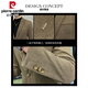 Pierre Cardin winter thick gray woolen suit jacket men's high-end herringbone slim fit Korean suit two-piece gray single suit XL suitable for 125-140Jin Jin equals about 0.5 kg