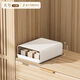 BREEINS underwear storage box underwear storage box drawer-type home compartment storage box under the bed wardrobe underwear bra large white 15 grid-sock box