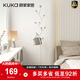 KUKA cream style thickened carbon steel bracket living room with S-shaped single coat rack DS3445XJ S-shaped coat rack milk white 28*175