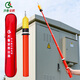 Qilu Anran retractable electroscope, 10KV high voltage electroscope, 35KV electroscope rod, 400V electroscope, grounding wire, switch rod, Lingke rod, one 110 kV electroscope