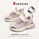 ABC KIDS children's shoes, cotton shoes, winter velvet warm middle-aged and older children's dad shoes SY553603893PY beige pink 35