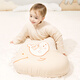 Smile baby sleeping bag autumn and winter cotton liner thickened in winter all-in-one pure cotton baby anti-kick quilt spring and autumn 100% cotton liner thickened 350g/80cm (suitable for 0-18 months and under 85cm)
