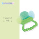 BABISIL baby teething stick, silicone chewing gum, grinding toy, 6 months old, three hardness teethers - green