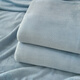 Antarctic Class A thickened milk velvet sheets 1.8x2m bed winter single-piece plus velvet bed cover dormitory single quilt single velvet set baby blue Class A maternal and infant grade warm and comfortable single sheet 120*230cm