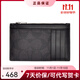 COACH Double 11 early purchase card holder men's medium and long ID card holder for boyfriend/husband C4281 black gray QBA45